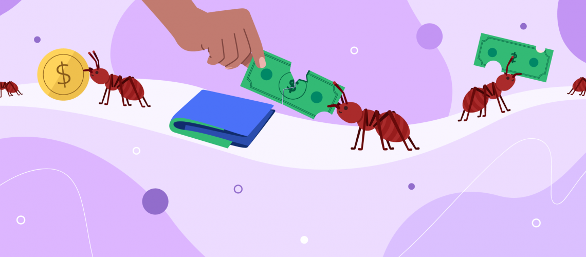 que son los gastos hormiga, gastos hormiga, header gastos hormiga blog lafise